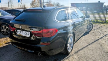 BMW Seria 5 G30-G31 Touring 520d 190KM 2018 BMW 520 190PS OPŁACONY Bezwypadkowy Automat, zdjęcie 10