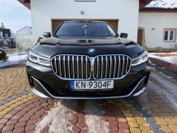 BMW Seria 7 G11-G12 Sedan Facelifting 3.0 740d 340KM 2020 BMW 7 740 d Tylna oś skrętna, zdjęcie 1