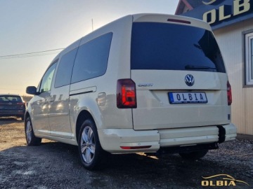 Volkswagen Caddy IV Kombi Maxi 2.0 TDI SCR BlueMotion Technology 102KM 2019 Volkswagen Caddy VW Caddy 2.0 TDI DSG przystosowany do przewozu osoby na, zdjęcie 5
