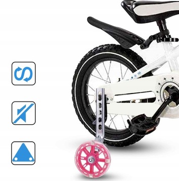 БОКОВЫЕ ПОДДЕРЖКИ КОЛЕСА СО СВЕТОДИОДАМИ ДЛЯ ВЕЛОСИПЕДА 12–20 ФУТОВ