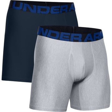 Bokserki UA Tech 6in 2 Pack-NVY