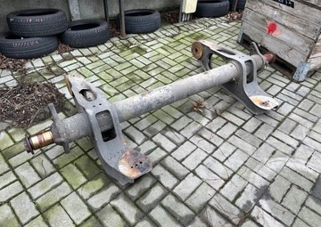 ОСЬ ПОЛУПРИЦЕПА SAF НА ПОВОРОТНОМ РЫЧАЛЕ