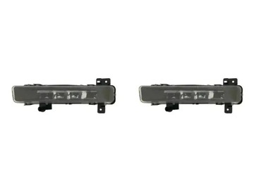 2X SVĚTLA MLHOVKOVÉ HALOGEN ABAKUS L+P DO BMW 5 G30 F90 G31 6 G32
