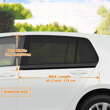 Солнцезащитная шторка для окна автомобиля, портативная