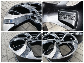 4× DISK HLINÍK CITROEN OE 9817501277 7.5" X 18" 5X108 ET 46