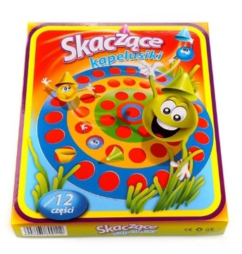 GRA ZRĘCZNOŚCIOWA SKACZĄCE KAPELUSIKI PREZENT KIDS