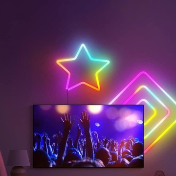 Светодиодная неоновая лента DIY Music Sync для украшения дома