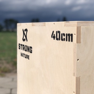 Плиометрический ящик 40х50х60 CrossFit JUMP BOX