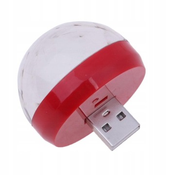 USB Mini Ball Портативное светодиодное освещение для вечеринок в стиле деко