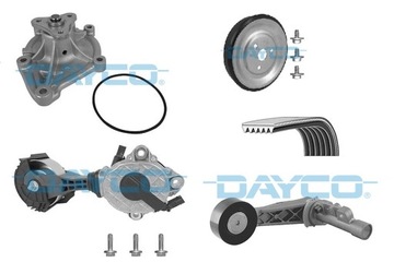DAYCO ČERPADLO TEKUTINY CHLADÍCÍ + KPV222 SADA PÁSKU KLÍNOVÉHO MIKROŘEMEN
