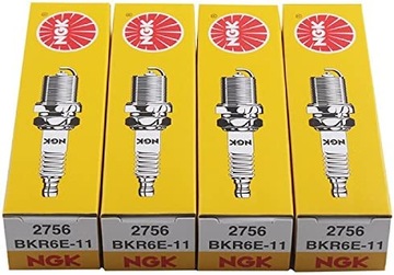 4x ŚWIECE NGK V-LINE 14 BKR6E-11 6465 4 SZTUKI LPG 2756