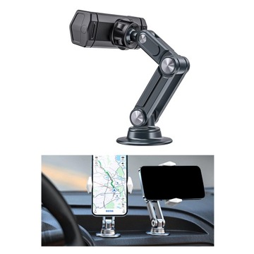 Автомобильный держатель для телефона с зажимом
