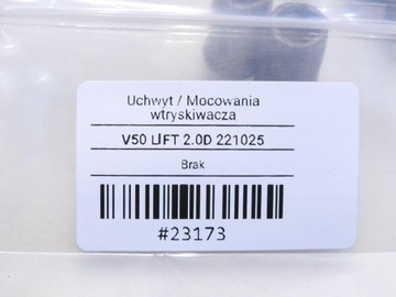DRŽÁKY VSTŘIKOVAČE VOLVO V50 2.0 D