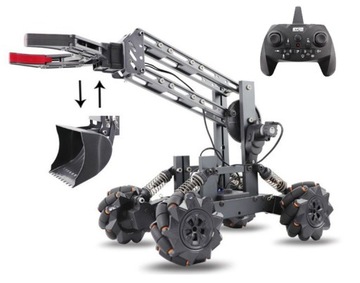 ROBOT ZDALNIE STEROWANY METALOWY 2w1 MANIPULATOR