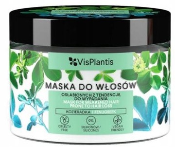 Vis Plantis Maska do włosów osłabionych kozieradka 300 ml
