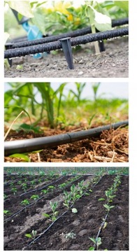 КАПЕЛЬНАЯ ЛИНИЯ Садовый шланг для капельного орошения ТРУБА 100м+92эл.