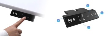 SPE-O131GB Электрический стол Moris Eco