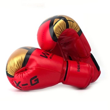 Men Women PU Kick Boxing Gloves Karate Muay Thai Free Fight MMA Sanda Train