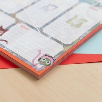 Планировщик уроков «Хвост Феи» А4 в школу для детей