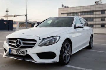 Mercedes Klasa C W205 Kombi 200 184KM 2017 Mercedes C 200 4MATIC Estate. Pak. AMG. Polski salon, serwis ASO, 184KM, zdjęcie 3