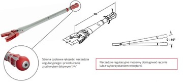 Ключ для регулировки ножек Hafele Axilo
