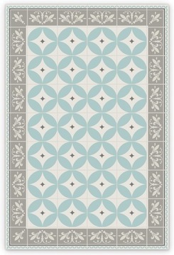 Dywan patchwork wzór geometryczny 140x198 cm
