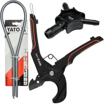 YATO ZESTAW DO RUR PEX NOŻYCE 36mm + SPRĘŻYNA DO GIĘCIA RUR + KALIBRATOR
