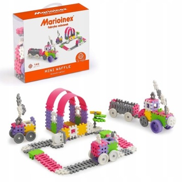 MARIOINEX MINI WAFFLE 902837 140 el. KONSTRUKTOR
