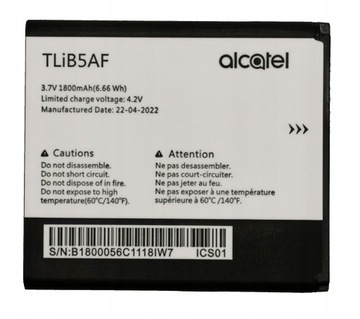 BATERIA ALCATEL TLiB5AF MW40 MW40V Touch Pop C5
