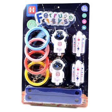 GRA ZRĘCZNOŚCIOWA DLA DZIECI RINGO OBRĘCZE OGRODOWA DOMOWA RZUCANIE DO CELU