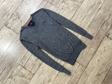 SUPERDRY Sweter Męski Serek Bawełna melanż M