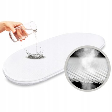 Espiro NEXT up Матрас для гондольной коляски 74,5x32 + ВОДОНЕПРОНИЦАЕМАЯ простыня