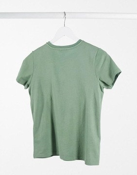 J3A120*TOPSHOP T-SHIRT ZIELONY BAWEŁNIANY 34XS A01