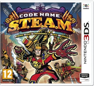 NOWA GRA 3DS CODE NAME STEAM S.T.E.A.M. Nintendo 3DS