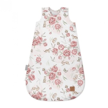 BABYSTEPS Śpiworek niemowlęcy do spania Peony