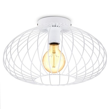 Plafon okrągły B.K.Licht 40 x 40 cm biały ,Lampa BKL1399