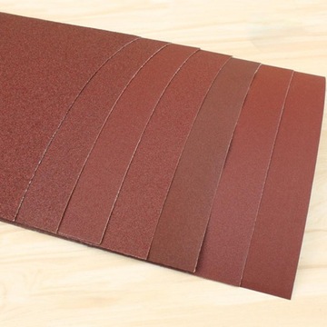 10PCS papier ścierny 27x22cm P60-2000,czerwony