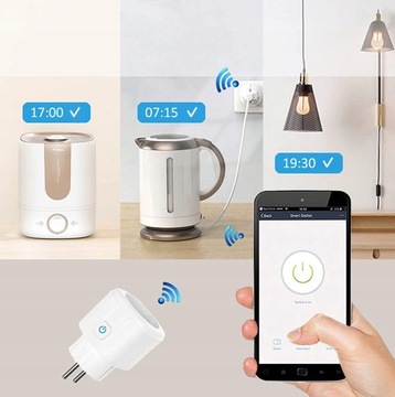 Smart WIFI SMART Tuya электрическая розетка