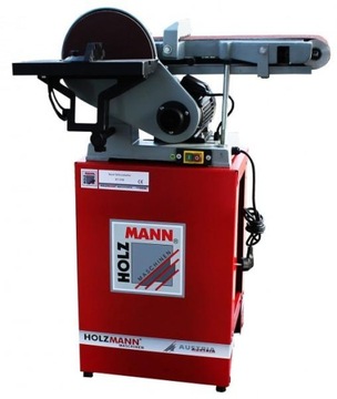 ДИСКОВАЯ И ЛЕНТОЧНО-ШЛИФОВАЛЬНАЯ МАШИНА + ОСНОВАНИЕ HOLZMANN BT1220 230В 228ММ