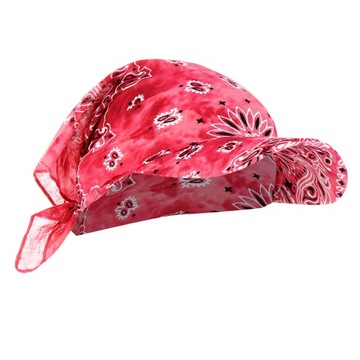 Men Balaclava Bandana Scarf Cap Riding Fishing Red