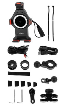 ДЕРЖАТЕЛЬ ДЛЯ ТЕЛЕФОНА - ДЛЯ квадроцикла - С ЗАРЯДНЫМ УСТРОЙСТВОМ - R17W