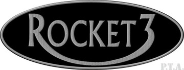 Rocket 3 XL Naszywka haftowana termo dla fanów motocykli Triumph III OV