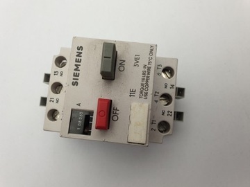SIEMENS 3VE1015-2F 0,63-1А выключатель двигателя