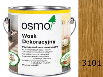 Wosk Dekoracyjny Bezbarwny, Połysk OSMO 25L 3101