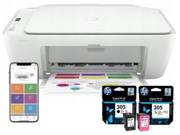 Drukarka HP DeskJet 2710 + nowe tusze HP 305 [OXX]