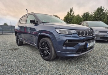 Jeep Compass II SUV Facelifting 1.5 MHEV T4 130KM 2022 Jeep Compass Bezwypadkowy Zarejestrowany PL Stan Niemiec, zdjęcie 21