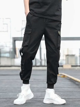 Classic Design Multi Pocket Cargo Pants Men's Cas