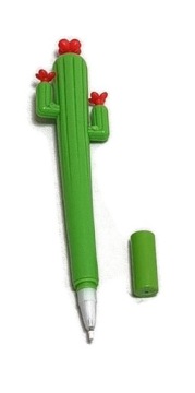 ШАРИКОВАЯ РУЧКА CACTUS ТЕМНО-ЗЕЛЕНАЯ СИНЯЯ СТЕРЖЕНЬ