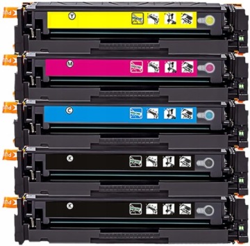 5 Tonerů Pro Canon i-SENSYS MF641Cw MF643Cdw CRG-054
