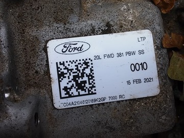 skrzynia 8f35 obudowa komplet 21r 2.0 ecoboost ford edge mk2 19 lift USA